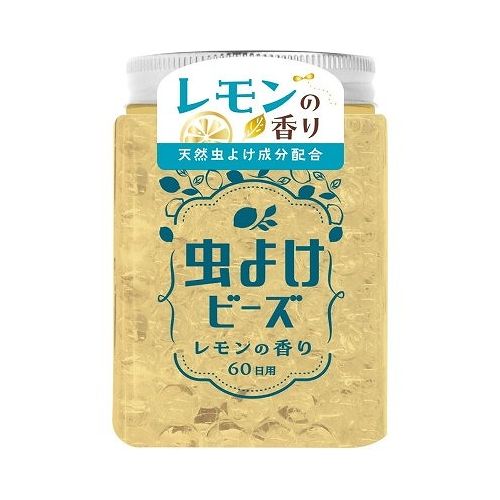 【単品25個セット】 ウエ・ルコ 虫よけビーズ2 60日用レモンの香り(代引不可)【送料無料】