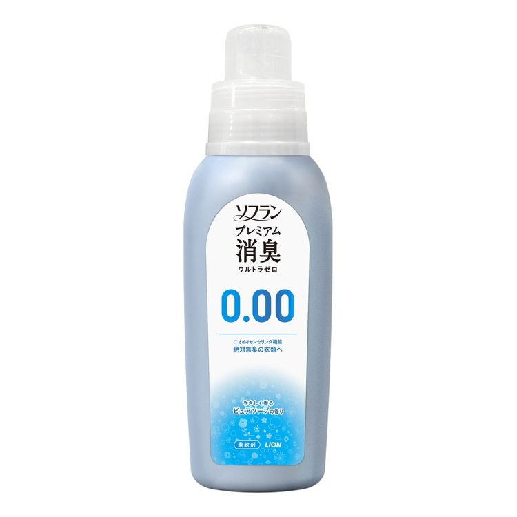 【単品12個セット】 ライオン ソフランプレミアム消臭 ウルトラゼロ 本体 530ML(代引不可)【送料無料】