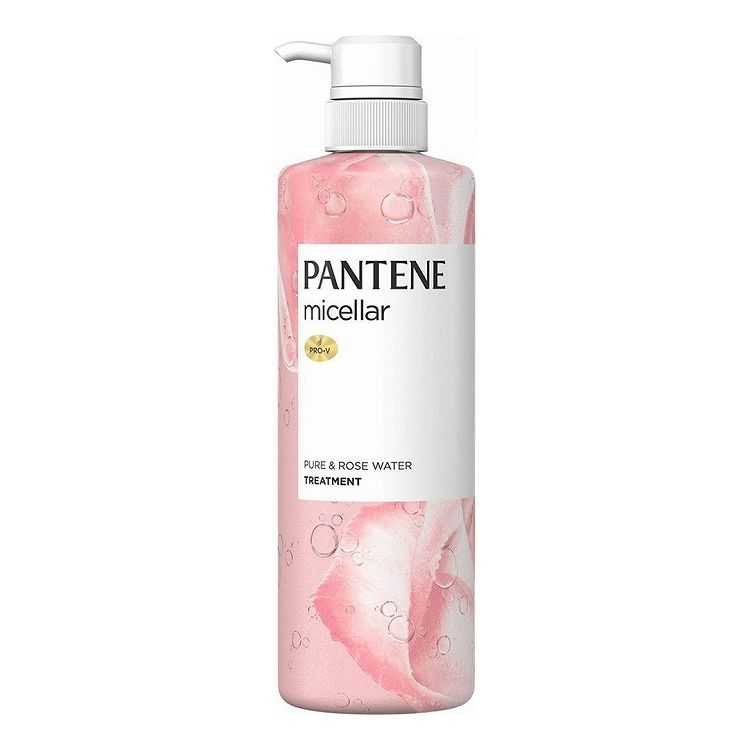 【単品12個セット】 P&G パンテーン ミセラー ピュア&ローズウォーター トリートメント ポンプ 本体 500G(代引不可)【送料無料】 6,261円