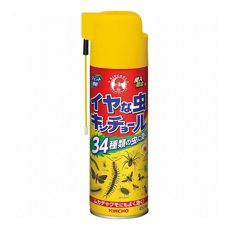 【単品22個セット】 大日本除虫菊 イヤな虫キンチョールV450ML(代引不可)【送料無料】