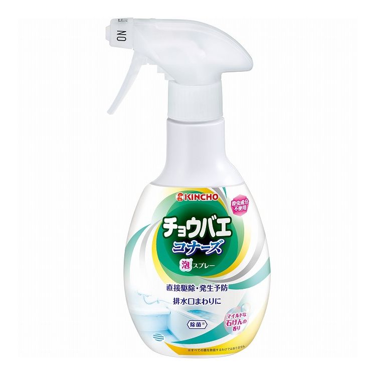【単品11個セット】 大日本除虫菊 チョウバエコナーズ泡スプレーV300ML(代引不可)【送料無料】