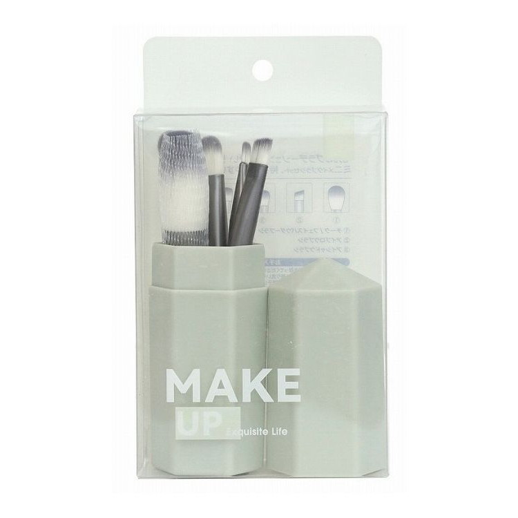 楽天市場】【単品18個セット】 ミニメイクブラシ5本セット・ケース付き