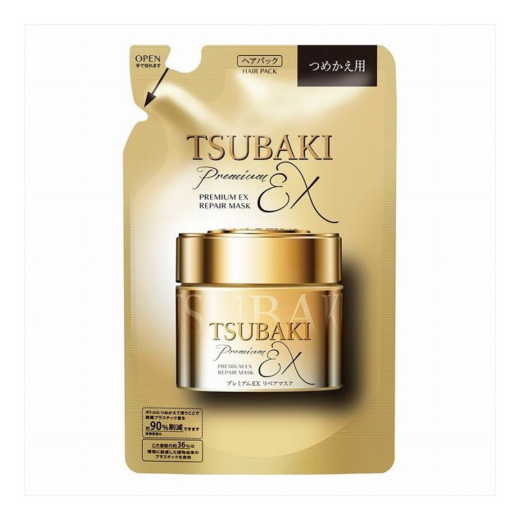 【単品20個セット】 TSUBAKI(ツバキ) プレミアムEX リペアマスク (ヘアパック) かえ(代引不可)【送料無料】