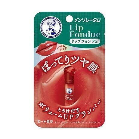 【単品16個セット】 メンソレータム リップフォンデュ プラムレッド 3.2g(代引不可)【送料無料】