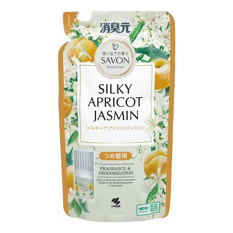 【単品14個セット】 消臭元SAVON つめ替用 シルキーアプリコットジャスミン(代引不可)【送料無料】