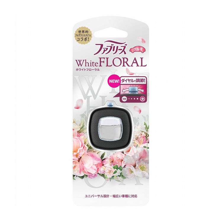 【単品24個セット】ファブリーズイージークリップホワイトフローラル(代引不可)【送料無料】|リコメン堂生活館