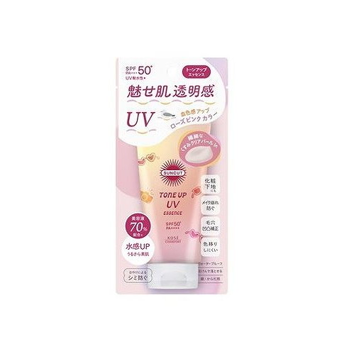 【単品7個セット】 サンカットR トーンアップUV エッセンス ローズピンク コーセーコスメポート(代引不可)【送料無料】