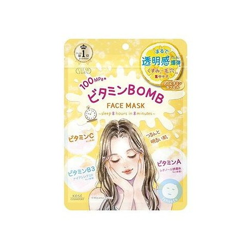 【単品14個セット】 クリアターン ビタミンBOMBマスク コーセーコスメポート(代引不可)【送料無料】