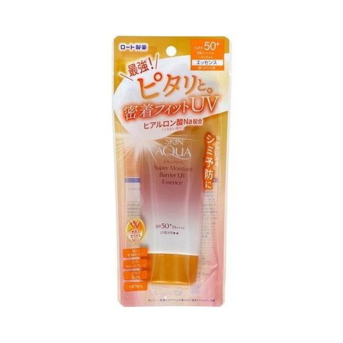 【単品15個セット】 スキンアクア スーパーモイスチャーバリアUVエッセンス 70g ロート製薬(代引不可)【送料無料】｜リコメン堂生活館