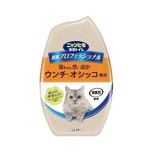 【単品18個セット】 ニャンとも清潔トイレプロフェッショナル置き型フレッシュグリーンの香り エステー(代引不可)【送料無料】