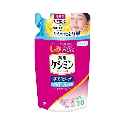 【単品18個セット】 ケシミン浸透化粧水みずみずしいしっとり詰替用140ml 小林製薬(代引不可)【送料無料】