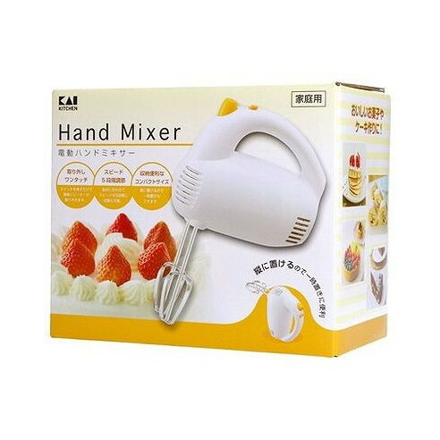 【単品4個セット】 DL0501 電動ハンドミキサー 貝印(代引不可)【送料無料】 楽天市場】【単品4個セット】 DL0501 電動ハンドミキサー 貝印(代引