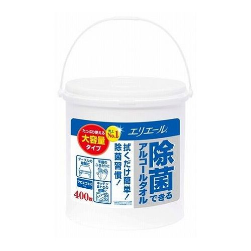 【10個セット】 大王製紙 E除菌 アルコール タオル本体 400枚(代引不可)【送料無料】 12,720円