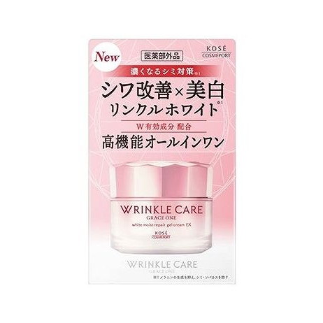 【単品6個セット】 コーセーコスメポート グレイス ワン リンクルケア ホワイト モイストリペア ジェルクリーム EX(代引不可)【送料無料】|リコメン堂生活館