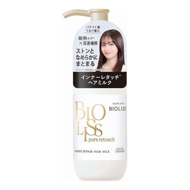 【単品11個セット】 コーセーコスメポート サロンスタイル ビオリス ピュアレタッチ インナーリペア ヘアミルク 120mL(代引不可)【送料無料】