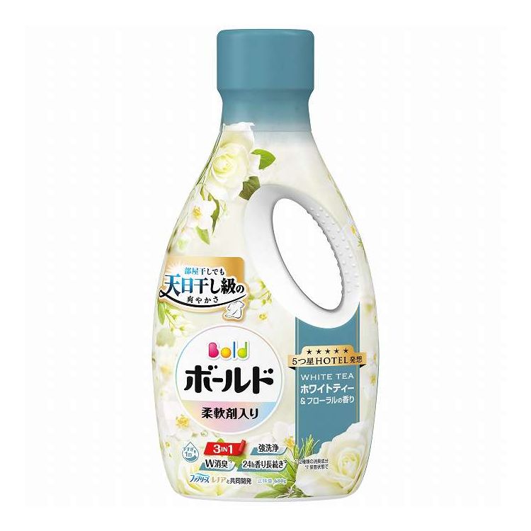 【単品18個セット】 P&Gジャパン ボールドジェルホワイトティー&フローラルの香り本体 680G(代引不可)【送料無料】