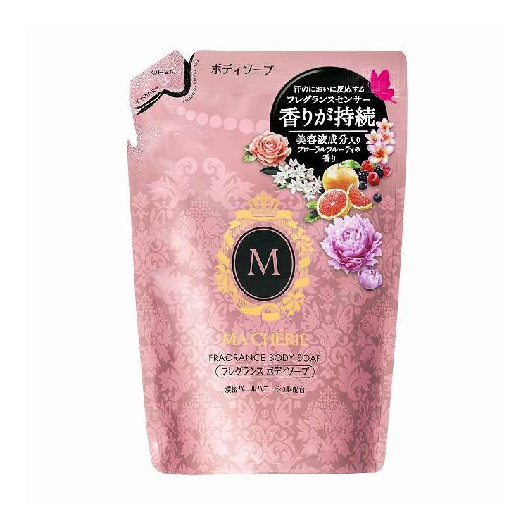 【単品20個セット】 ファイントゥデイ マシェリ フレグランス ボディソープ つめかえ用 f 350mL(代引不可)【送料無料】