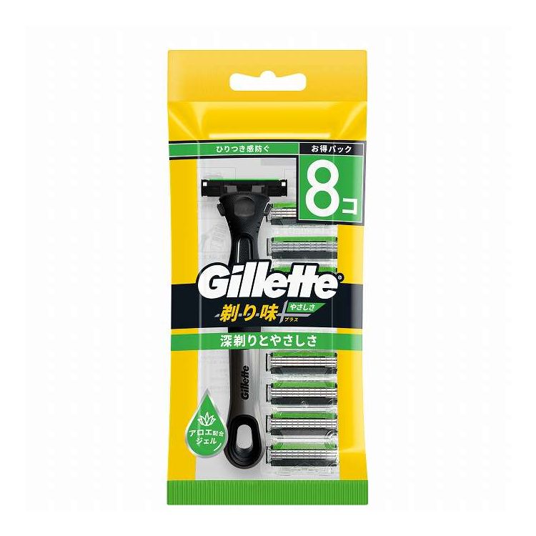 【単品20個セット】 P&Gジャパン ジレット剃り味+プラスやさしさ7Bホルダー付(代引不可)【送料無料】 13,446円