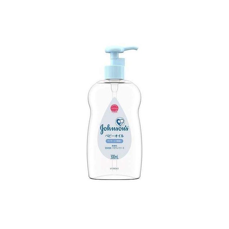 【単品14個セット】 ジョンソン&ジョンソン ジョンソン ベビーオイル 無香性 ポンプ式 300ml(代引不可)【送料無料】