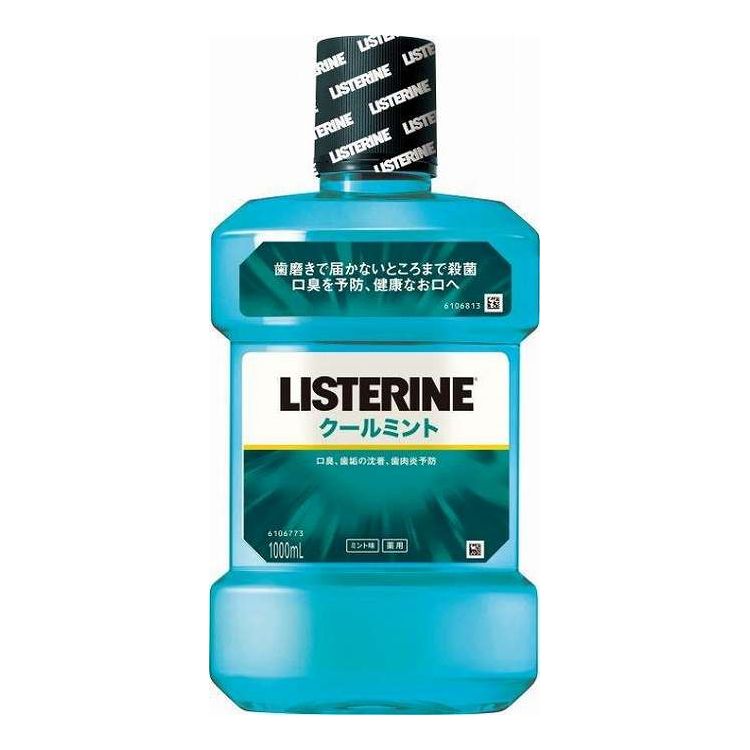 【単品18個セット】 ジョンソン&ジョンソン リステリン クールミント 1000ml(代引不可)【送料無料】