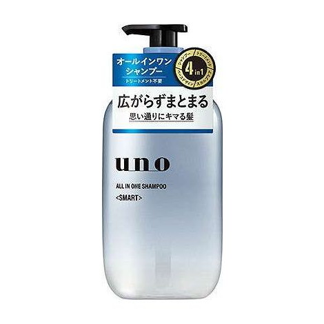 【単品12個セット】 ウーノ オールインワンシャンプー スマート ファイントゥデイ 480ml(代引不可)【送料無料】
