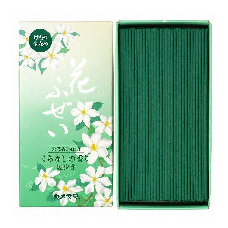 【単品14個セット】 花ふぜい くちなし 煙少香 カメヤマ 100g(代引不可)【送料無料】
