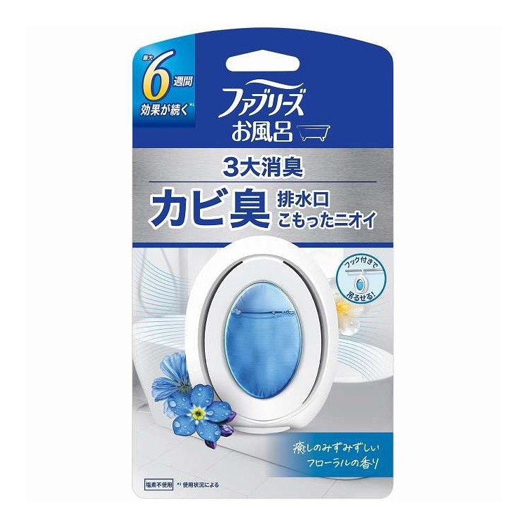 【単品18個セット】 ファブリーズ お風呂用みずみずしいフローラルの香り P&G 7ml(代引不可)【送料無料】|リコメン堂生活館