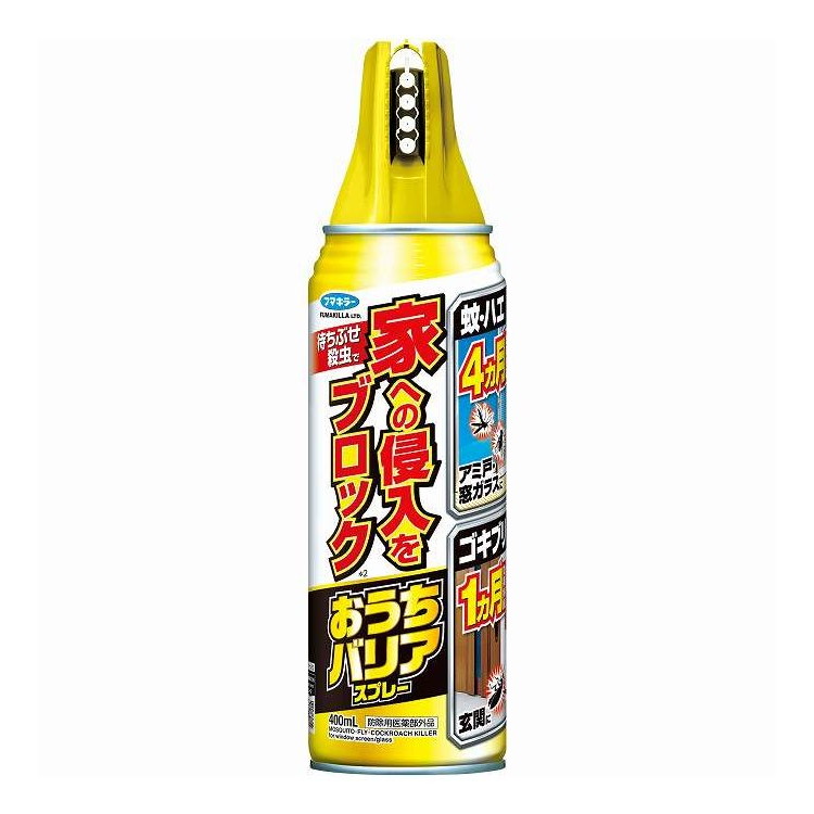 【単品16個セット】 おうちバリアスプレー フマキラー 400ml(代引不可)【送料無料】
