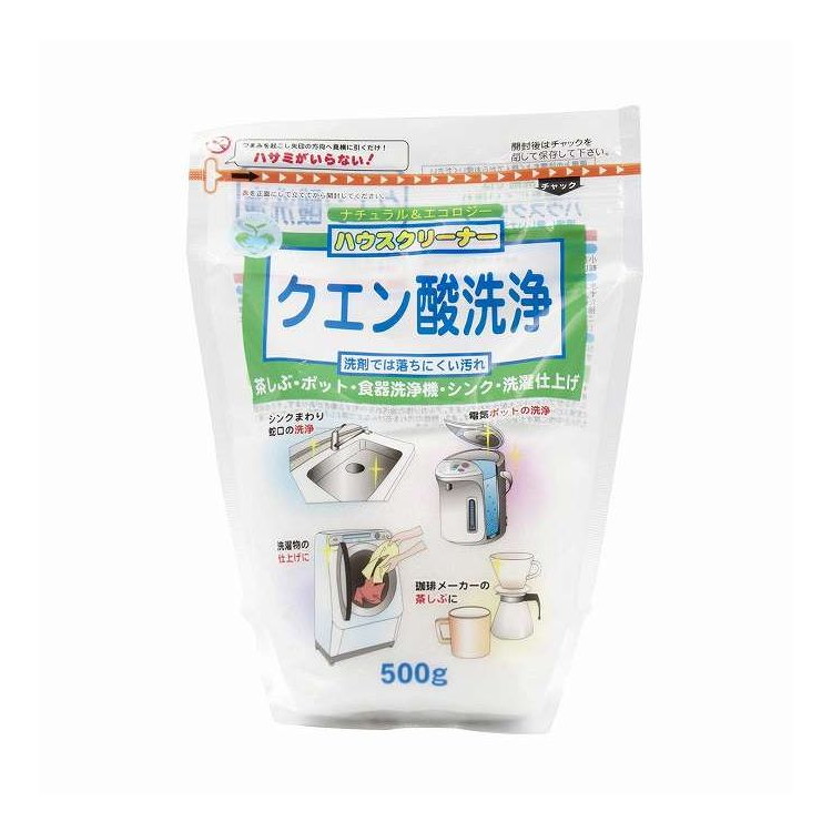 【単品9個セット】 トーヤク クエン酸洗浄 500g トーヤク 500G(代引不可)【送料無料】
