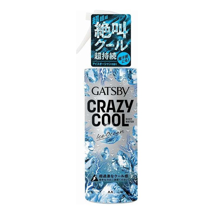 【単品14個セット】 ギャツビー クレイジークール ボディウォーター アイスオーシャン マンダム 150mL(代引不可)【送料無料】