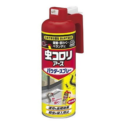 【単品8個セット】虫コロリアース パウダースプレー 450mL アース製薬(代引不可)【送料無料】