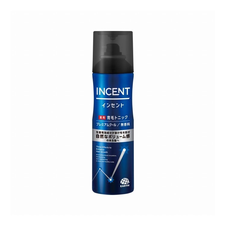 【単品16個セット】インセント 薬用育毛トニック 無香料 プレミアムクール 190g バスクリン(代引不可)【送料無料】｜リコメン堂生活館