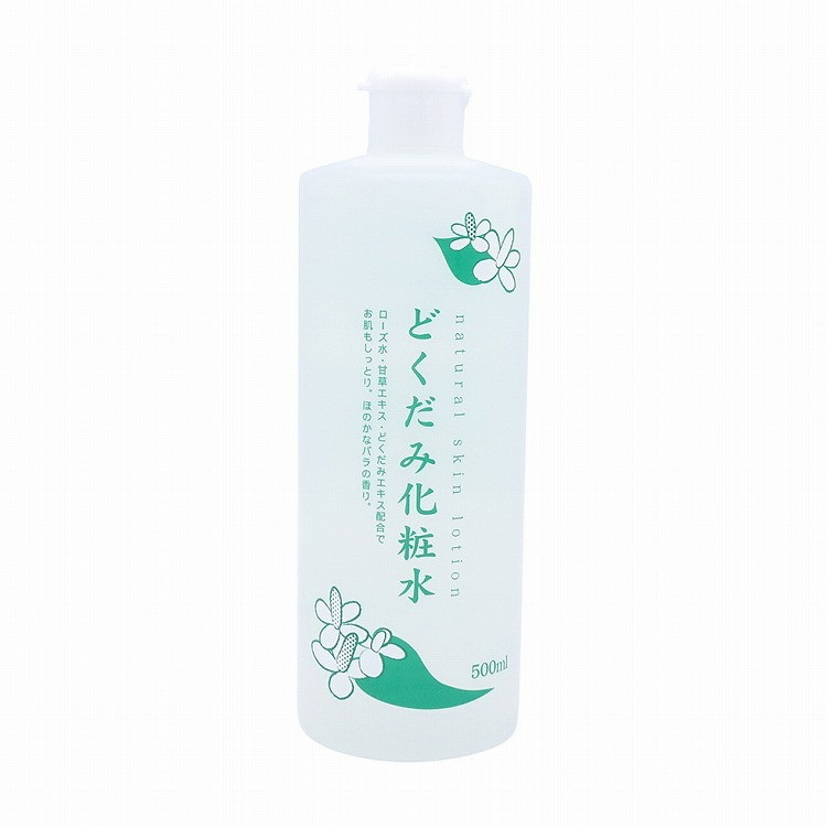 【単品18個セット】ちのしおどくだみ化粧水 500ml (株)地の塩社(代引不可)【送料無料】