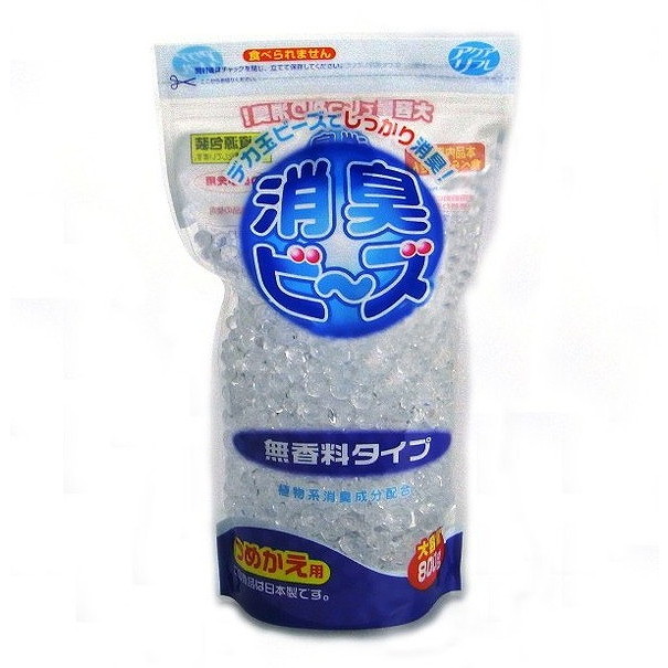 【単品16個セット】アクアリフレ消臭ビーズ替え大容量無香800G リベロ(代引不可)【送料無料】