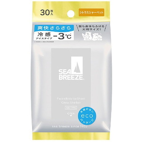 【単品18個セット】シーブリーズ フェイス&ボディアイスシート N シトラスシャーベット ファイントゥデイ(代引不可)【送料無料】 8,076円
