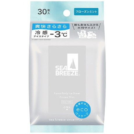 【単品18個セット】シーブリーズ フェイス&ボディアイスシート N フローズンミント ファイントゥデイ(代引不可)【送料無料】 8,076円
