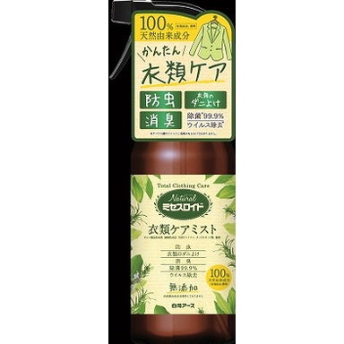 【単品16個セット】Naturalミセスロイド 衣類ケアミスト 白元アース(代引不可)【送料無料】