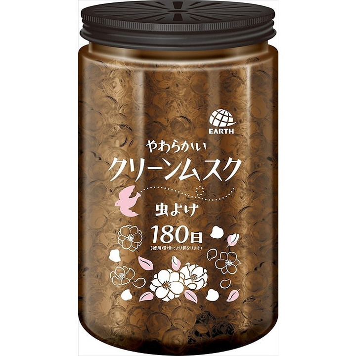 【単品14個セット】マモルームエッセンス 虫よけパール 180日用 やわらかいクリーンムスク アース製薬(代引不可)【送料無料】