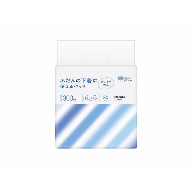 【単品18個セット】アテントふだんの下着に使えるパッド300ml 24枚 大王製紙(代引不可)【送料無料】｜リコメン堂生活館 10,828円