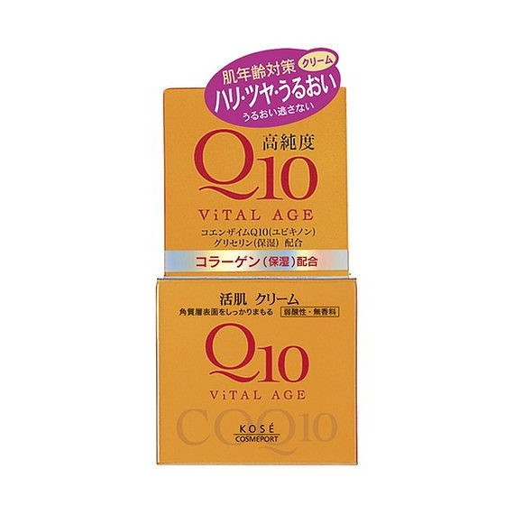 【単品8個セット】 バイタルエイジQ10クリーム40G コーセーコスメポート株式会社(代引不可)【送料無料】｜リコメン堂生活館