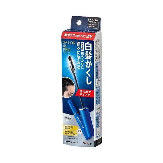 【単品18個セット】 サロンドプロ白髪かくしカラー(ナチュラルブラック 株式会社ダリヤ(代引不可)【送料無料】｜リコメン堂生活館