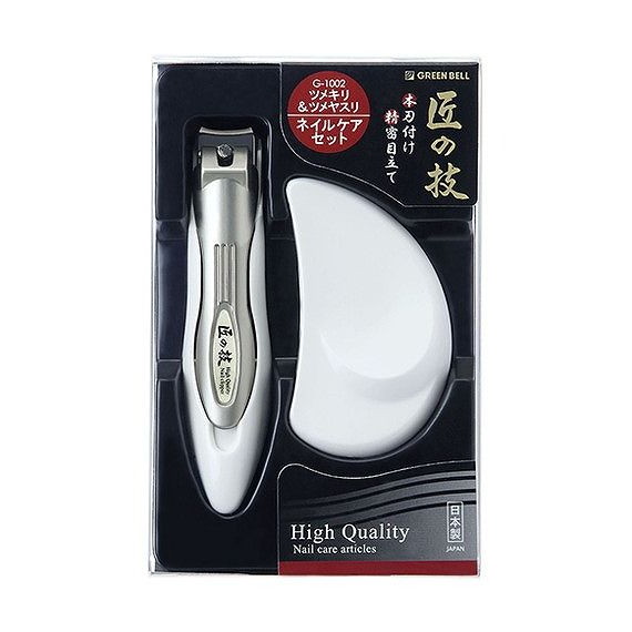 【単品10個セット】 G-1002ツメキリ&ヤスリセット 株式会社グリーンベル(代引不可)【送料無料】