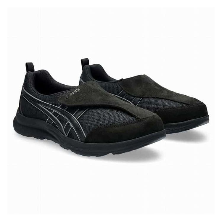 asics アシックス LIFEWALKER M010 24.5cm BLACK/K アシックスウォーキングシューズ アウトドア ウォーキング お出かけ用 散歩 旅行 運動靴 陸上競技 短距離(代引不可)【送料無料】