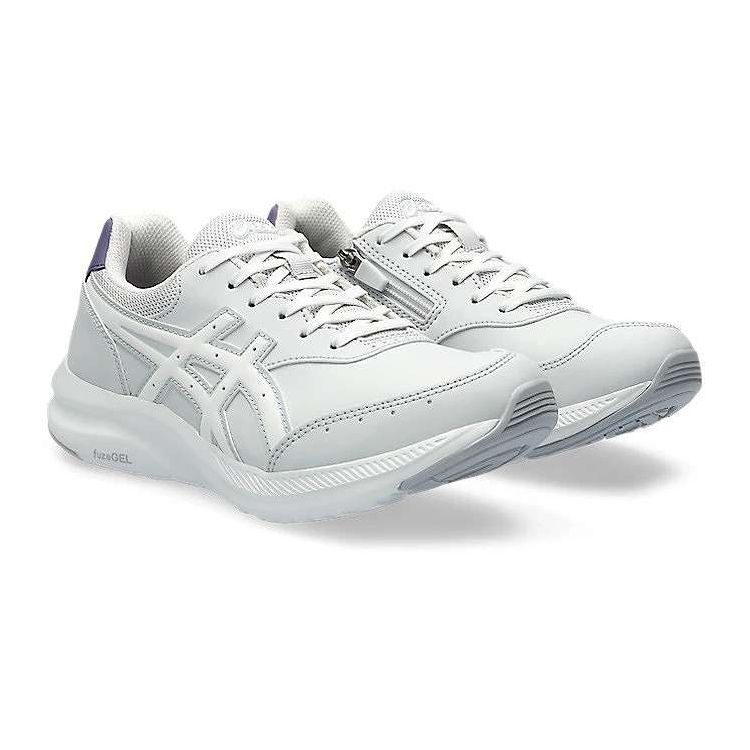 asics アシックス GEL-FUNWALKER W053 23.5cm LIGHT GREY アシックスウォーキングシューズ アウトドア ウォーキング お出かけ用 散歩 旅行 運動靴 陸上競技 短距離(代引不可)【送料無料】