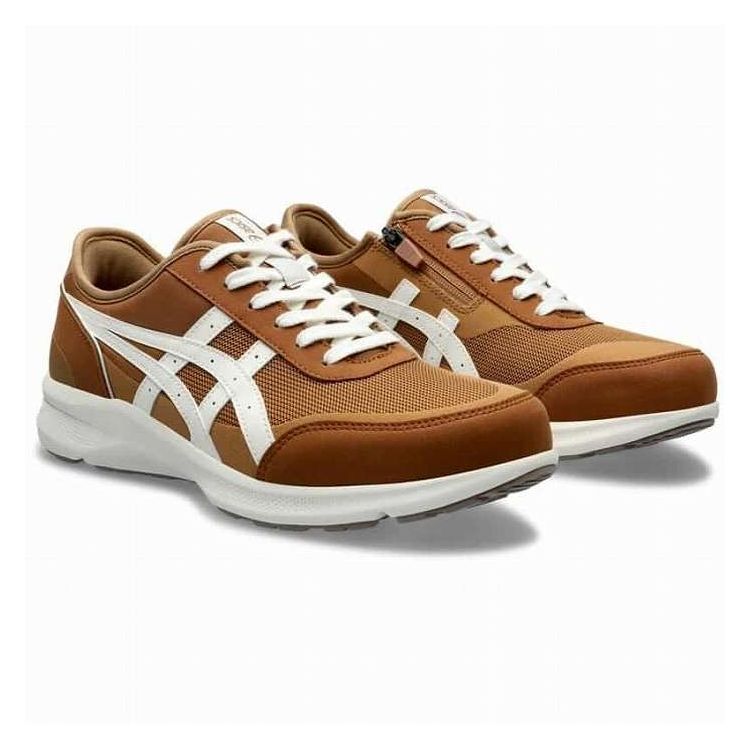 asics アシックス HADASHIWALKER M056 28cm BR/OFF WHT アシックスウォーキングシューズ アウトドア ウォーキング お出かけ用 散歩 旅行 運動靴 陸上競技 短距離(代引不可)【送料無料】