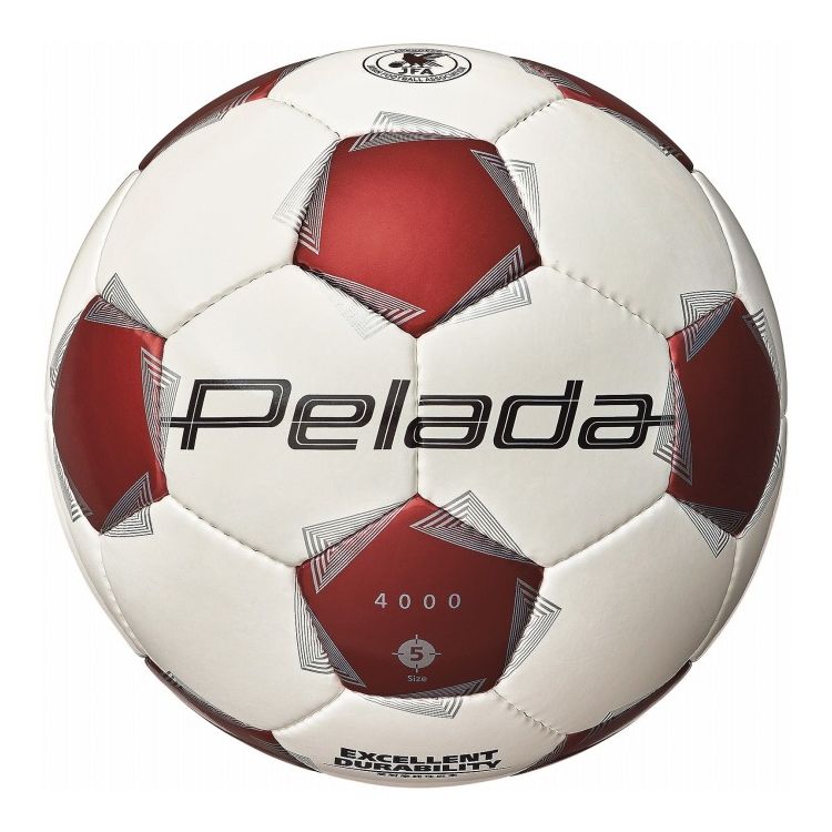 ペレーダ4000 5号白赤 モルテン サッカー フットサル ボール シャトル【送料無料】
