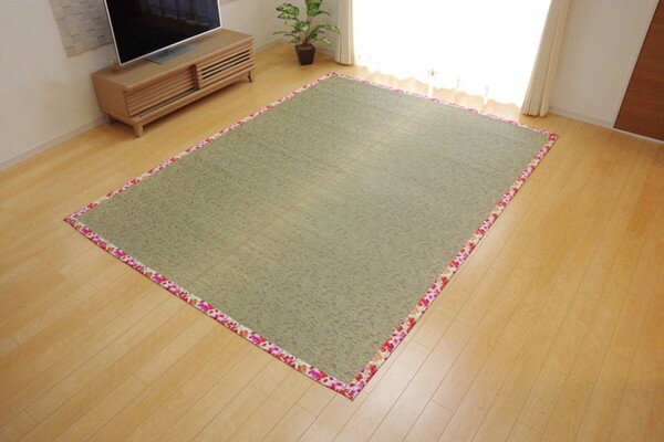 50 Off ラグ カーペット マット い草 中敷 い草ラグ かわいい花柄 Nsフレグランス ローズ 191 250 W 激安特価 Uptphh Dishut Jatimprov Go Id