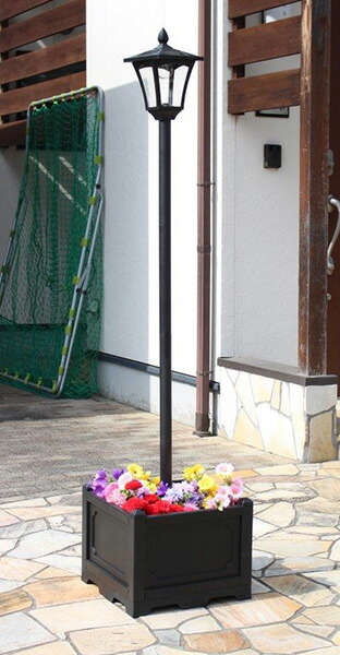 プランター付きソーラーライト 3灯 楽天市場】プランター付きソーラーライト 3灯 ソーラーライト