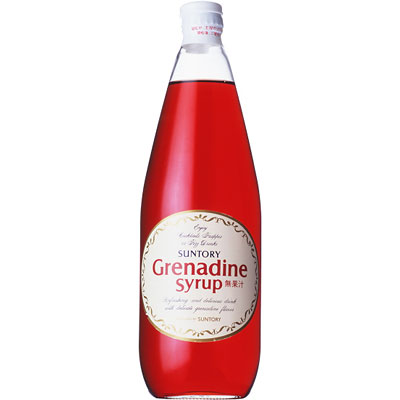 サントリー グレナデンシロップ 780ml&times;12本(代引き不可)【送料無料】｜リコメン堂生活館