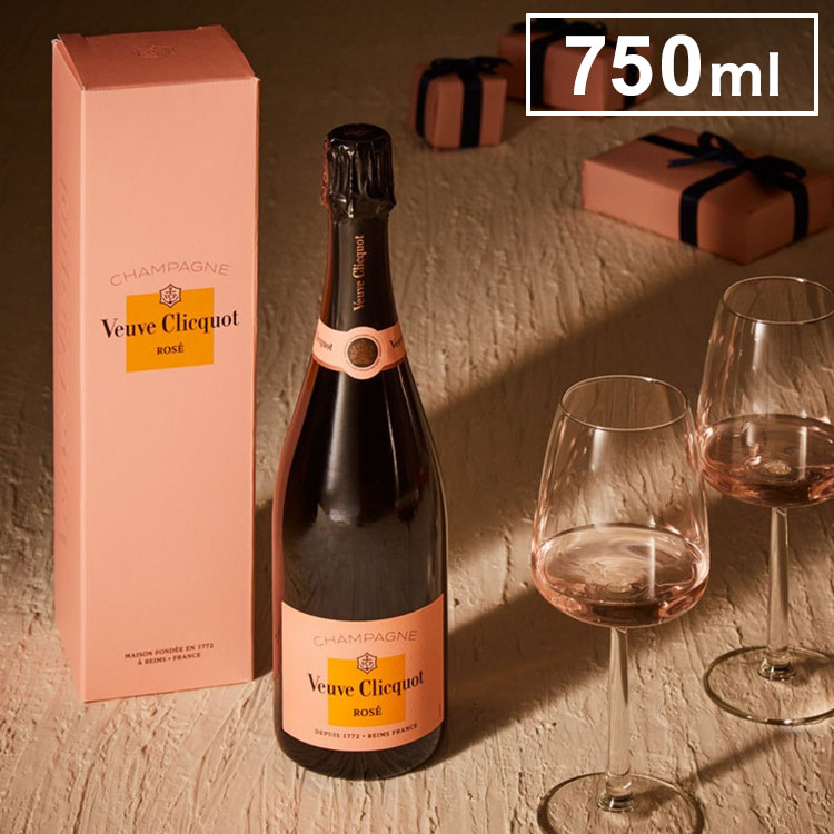 ヴーヴ・クリコ ローズラベル750ml ギフトボックス【正規品】(代引不可)【送料無料】｜リコメン堂生活館